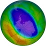Antarctic Ozone 1992-10-05